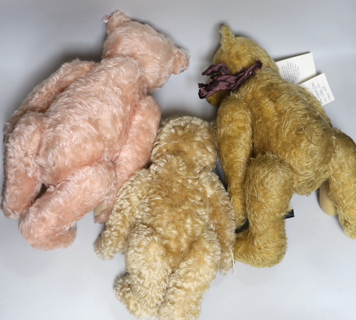 Two Steiff Teddy bears including Teddy Rose, and a Humble Crumble Teddy bear, ‘Archie’